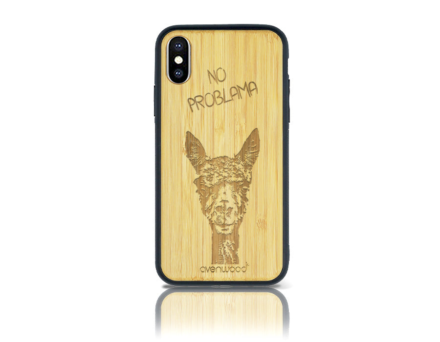 Coque arrière LAMA iPhone X / Xs